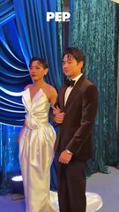 River Joseph & Esnyr Ranollo at the 51st MMFF Gabi Ng Parangal Blue Carpet | PEP Coverage