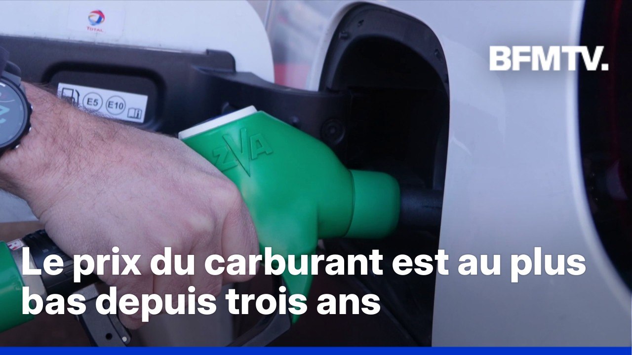 Le prix du carburant est au plus bas depuis trois ans … Mais ça ne va pas durer