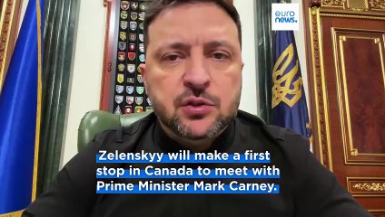 Ukrainian President Zelenskyy travels for talks with Trump in Florida