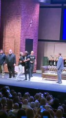 Guillermo Francella en el estreno marplatense de La cena de los tontos