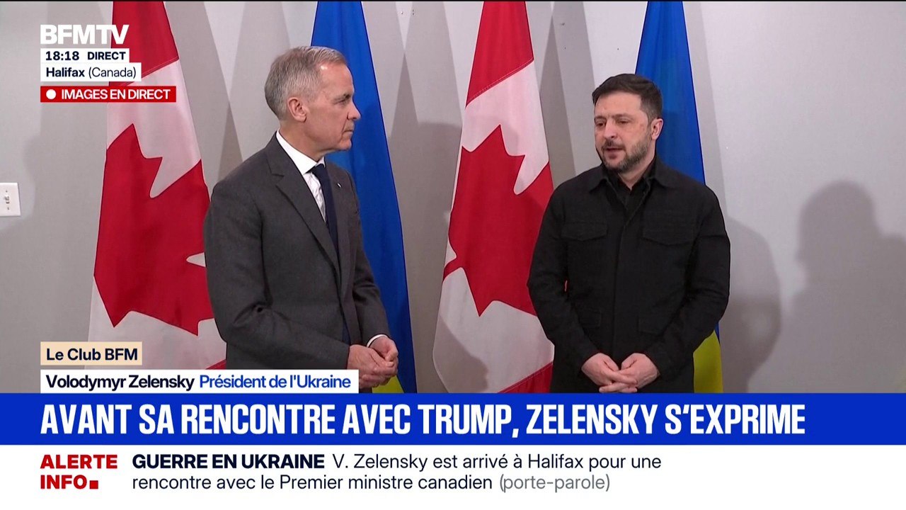 "Les attaques russes survenues dans la nuit ont été très difficiles pour nous [...] Poutine ne veut pas la paix, nous nous voulons la paix", déclare Volodymyr Zelensky, président de l'Ukraine