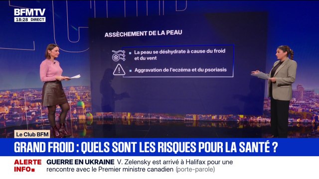 Grand froid: quels sont les risques pour la santé ?