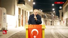 Cumhurbaşkanı Erdoğan Kurtuluş Caddesi'nin yeniden ışıklandırılması törenine katıldı