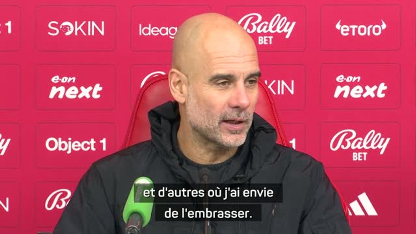 Manchester City : Pep Guardiola - "Rayan Cherki ? Entre envie de lui crier dessus ou de l'embrasser"