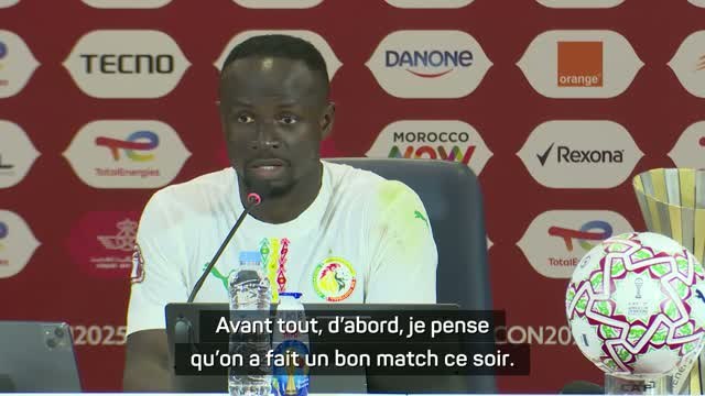 Sénégal - Mané après le nul : “Si on croyait qu'on allait se balader, on se trompe”