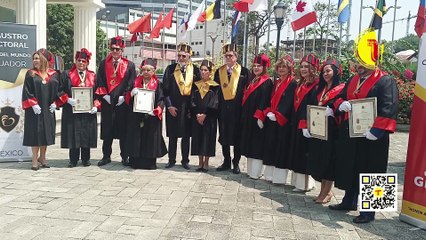 CÓNSUL HONORARIO DE LA FEDERACIÓN DE RUSIA EN GUAYAQUIL FUE INVESTIDO CON EL DOCTORADO HONORIS CAUSA