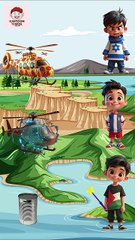 Pilih helikopter yang mana_ #animasi #kartun #shorts #trending