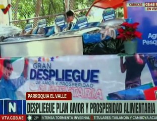 Más de 5 millones de familias han sido atendidas por el Plan Amor y Prosperidad Alimentaria