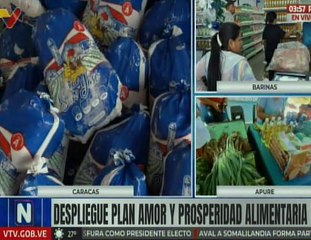 Más de 16 mil familias de Santa Rosalía son favorecidas con el Plan Amor y Prosperidad Alimentaria