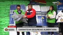 Defensa Civil entregó 7,4 tn de ayuda humanitaria a las familias afectadas por inundaciones en Tipuani