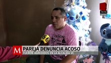 Pareja denuncia acoso e intimidación en unidad habitacional de Venustiano Carranza