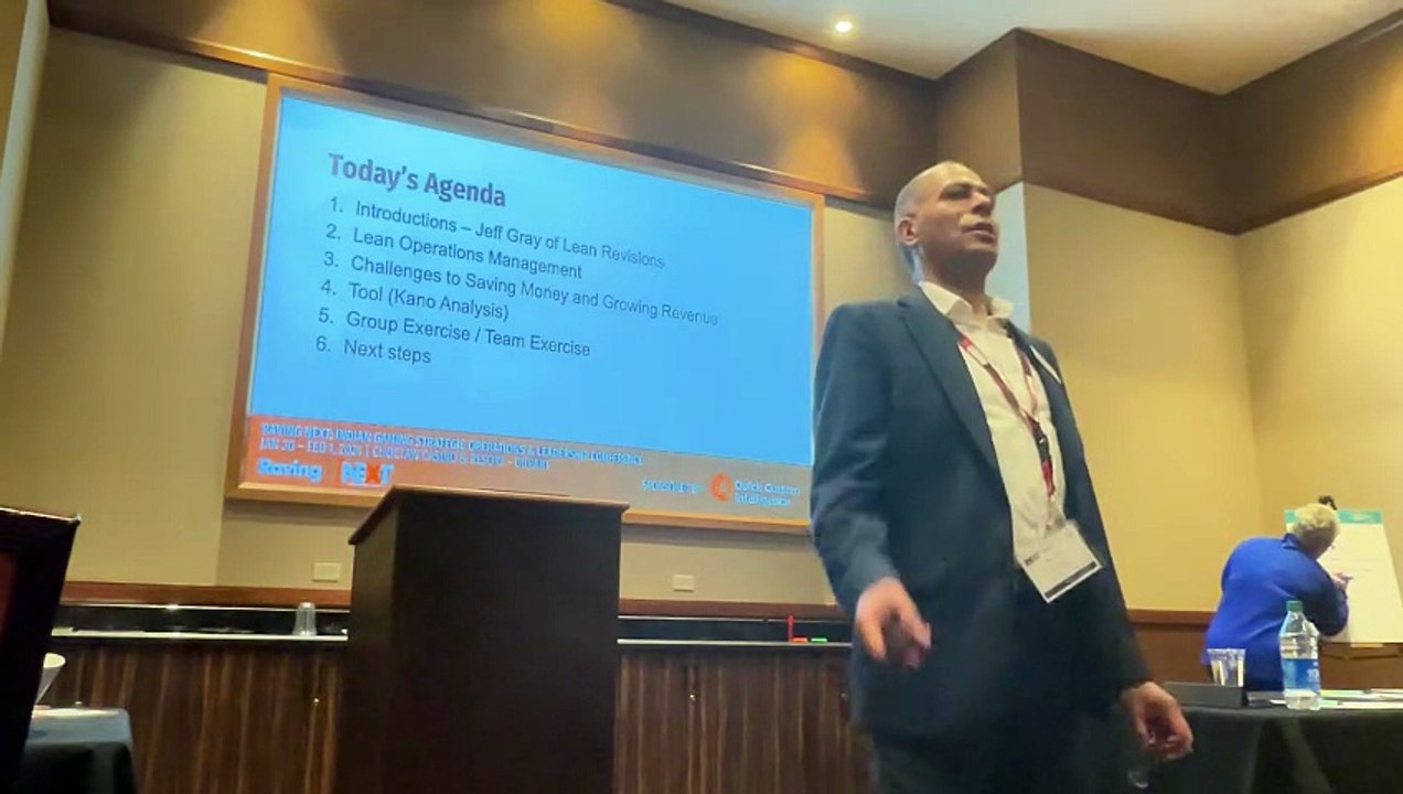 Raving Next Speaker Jeff Gray - Overcoming the Service Gap - Creating Roadmap Saving Money Growing Revenue Durant 2024
