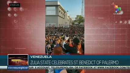 Venezuela | Zulia state celebrates St. benedict of Palermo