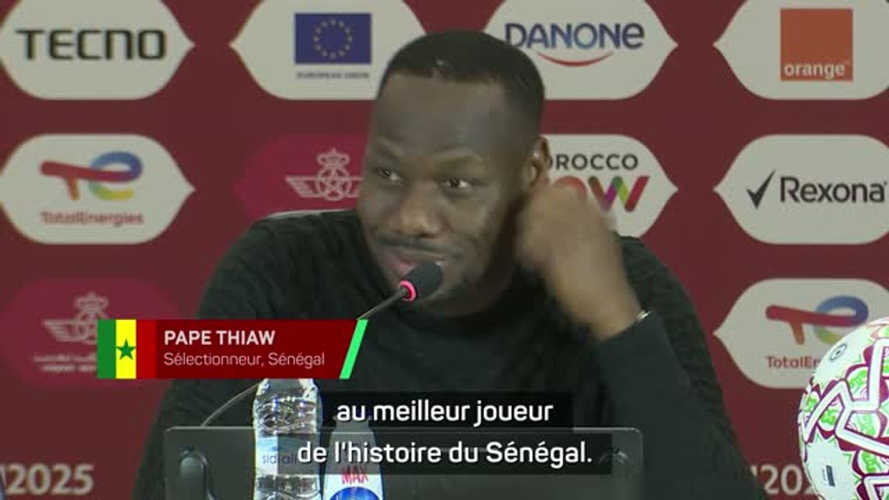 Sénégal - Thiaw : “Mané est le meilleur joueur de l’histoire du Sénégal”