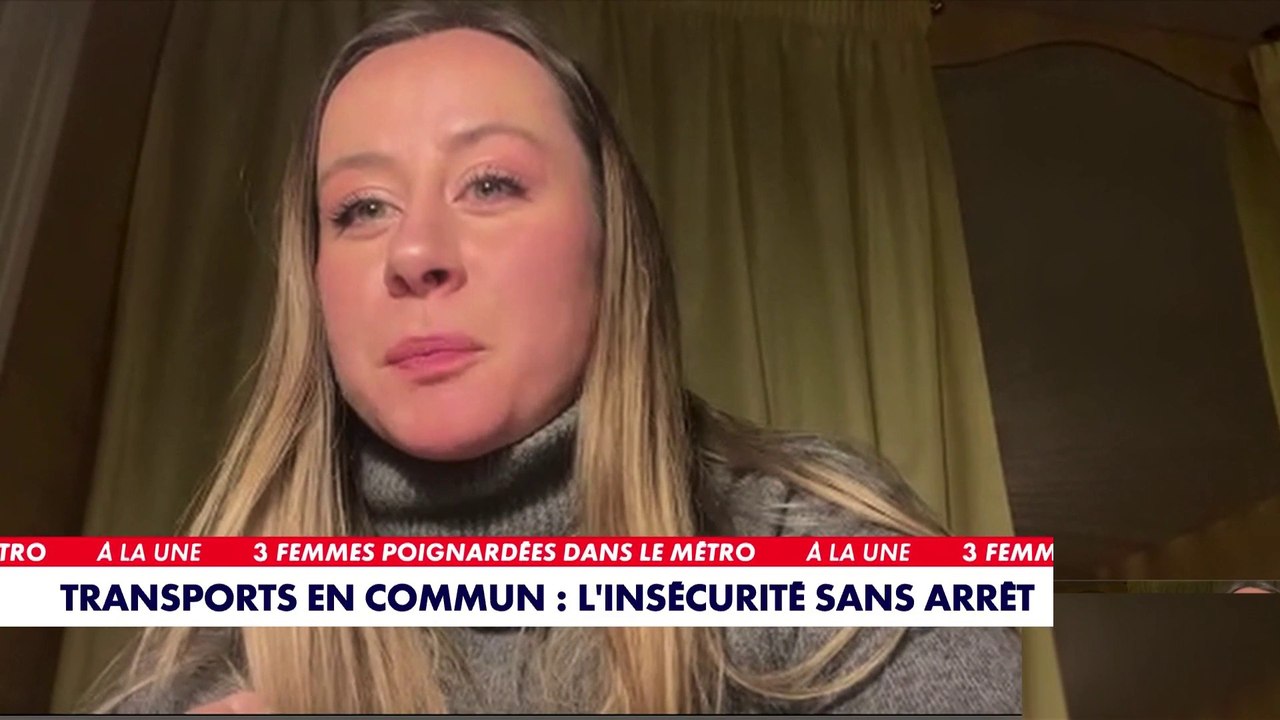 Alice Cordier; directrice du collectif Némésis, sur l'insécurité dans les transports français