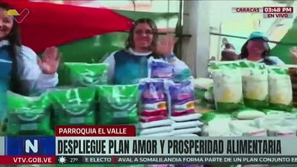 El Gobierno de Venezuela dice que responde con producción alimentaria al asedio de EE.UU.