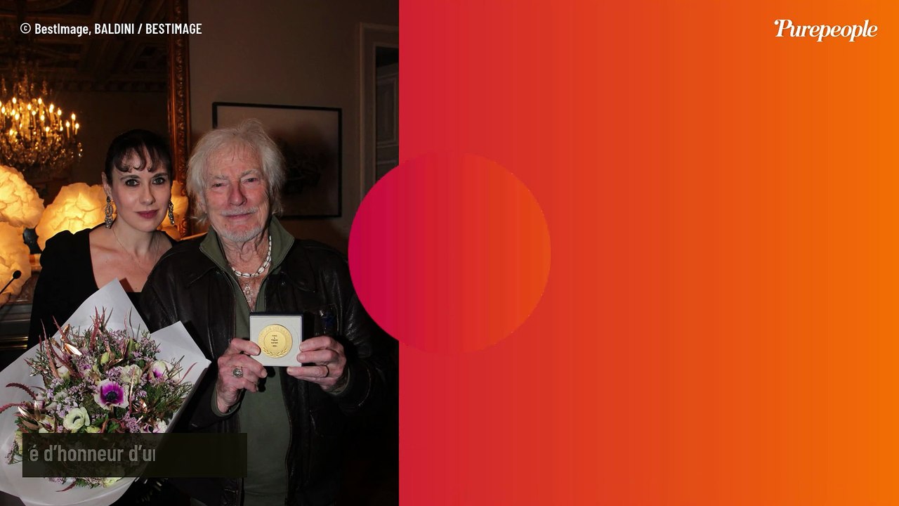 Hugues Aufray honoré : Sa femme Murielle, de 45 ans sa cadette, aux premières loges