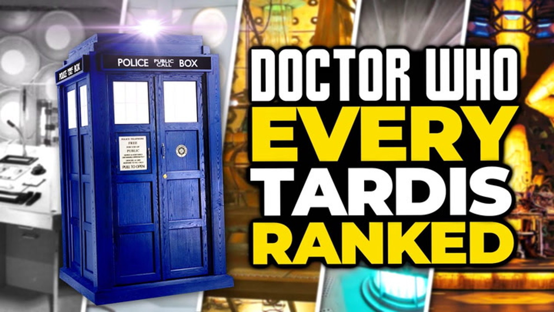 Doctor Who Every Tardis Interior Ranked Worst To Best, image size:1915x1080