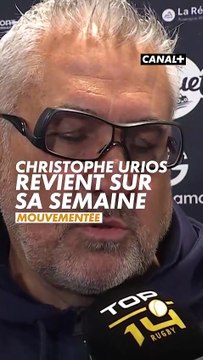 « Il y a des gens qui sont les champions du monde pour nous diviser » 🎙️Christophe Urios est revenu sur sa semaine marquée par les critiques reçues à son encontre et à celle de son effectif après la défaite à Perpignan ❌
