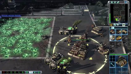 CNC 3 Kane's Wrath GDI vs Brutal AI - Guerilla (Nod)