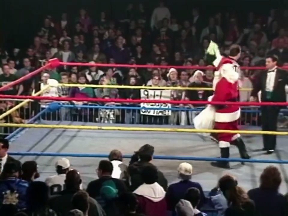 History of ECW - 911 Chokeslams Santa Claus ECW Hardcore TV December 20th, 1994