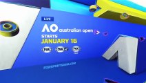 Giải Quần Vợt Úc Mở Rộng - Australian Open 2017 | Trailer trên FOX Sports & FOX Sports 2