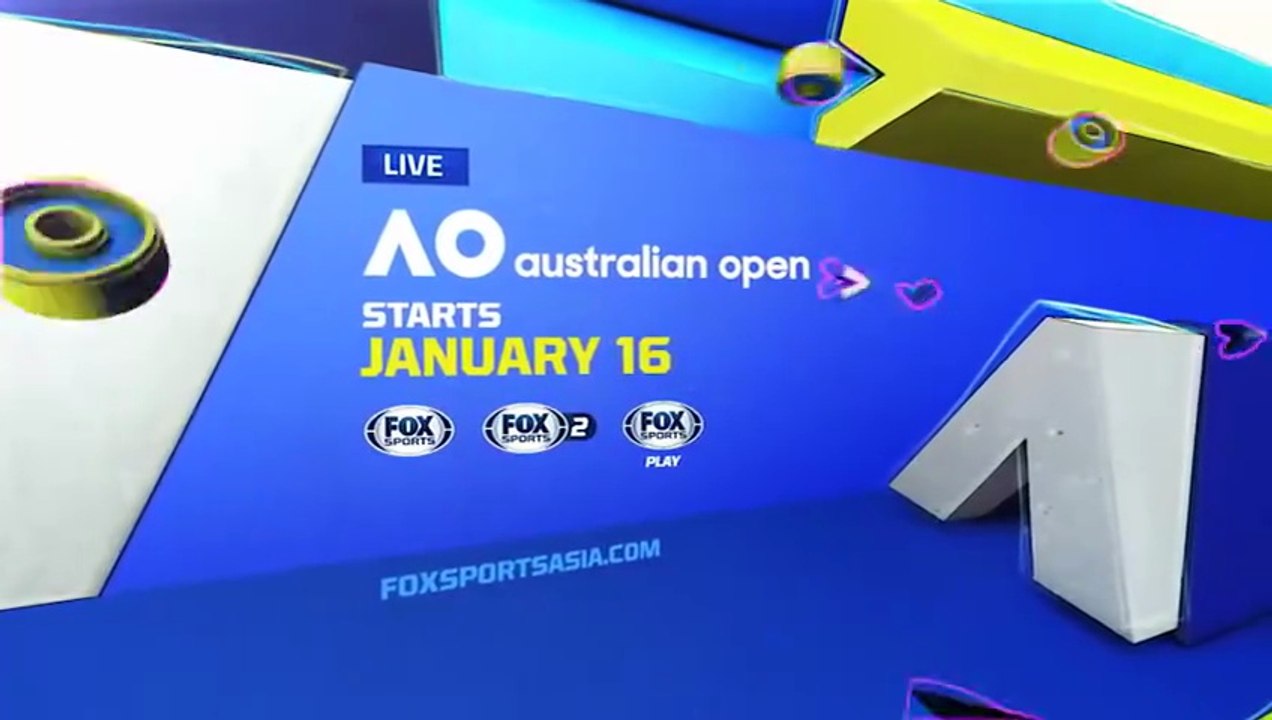 Giải Quần Vợt Úc Mở Rộng - Australian Open 2017 | Trailer trên FOX Sports & FOX Sports 2
