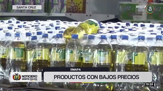 Emapa ofrece arroz, aceite y harina a precios competitivos