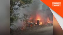 Warga emas parah melecur 80 peratus, rumah hangus dijilat api