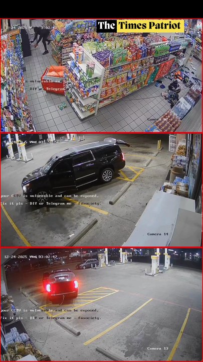 Masked Thieves Ram Store, Steal ATM Using Stolen SUV in Texas