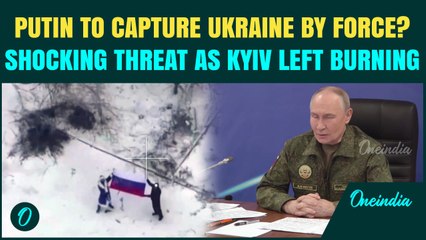 Putin’s CHILLING ‘BY FORCE’ Threat Ahead of Trump-Zelensky Meet- TEASES Military Action in Ukraine