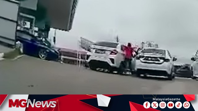 Lelaki Diserang Di Stesen Minyak