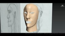 Flame: 3DS MAX Practice Polygon Modeling Head Model Video #40 (12-27-2025)
