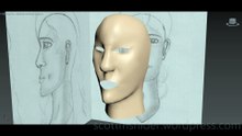 Flame: 3DS MAX Practice Polygon Modeling Head Model Video #49 (12-27-2025)