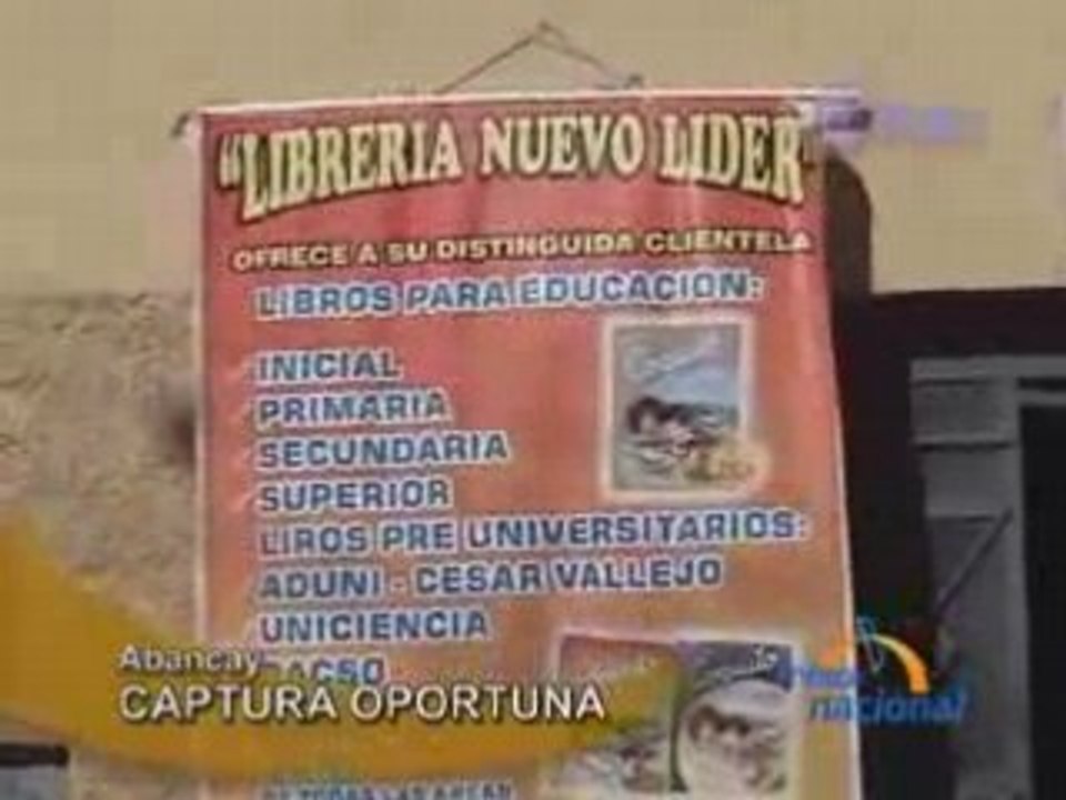 CAPTURA OPORTUNA - ABANCAY