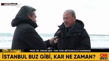 İstanbul buz gibi, kar ne zaman yağacak?