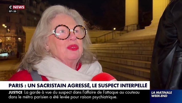 L'homme sous OQTF qui a agressé et blessé, hier, un sacristain dans l'église de la Madeleine, à Paris a été... remis en liberté en raison de son état de santé