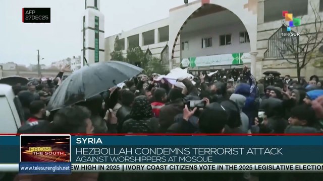 Syria: Hezbollah condemns terrorist attack against worshippers at mosque