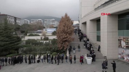 Denizli'de metrelerce alışveriş kuyruğu; gece yarısı gelip 9 saat beklediler