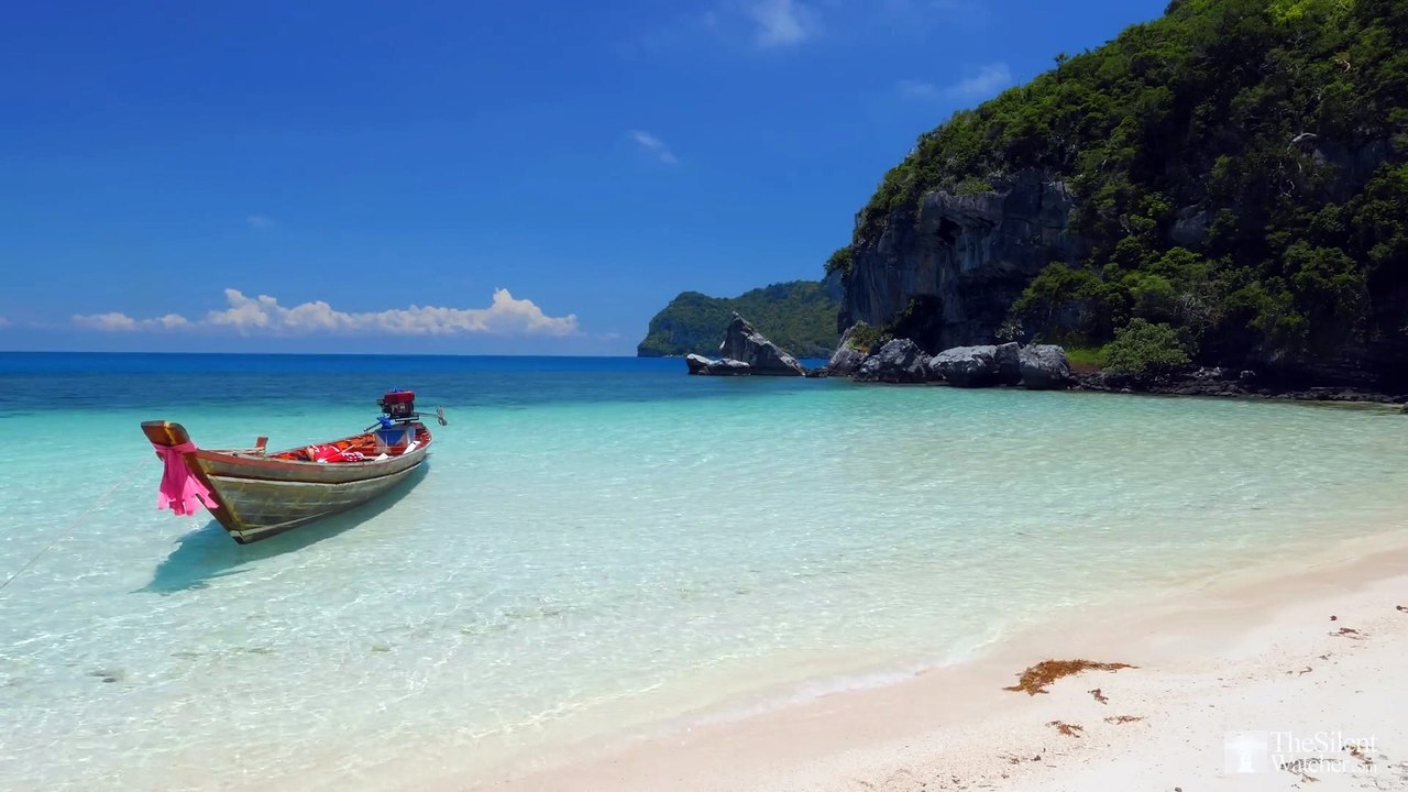 4K Tropical Beach - Relaxing Sea_ Ocean Wave Sounds & Ultra HD Nature Video - Meditate_ Yoga_ Sleep