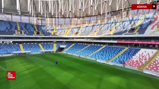 Yeni Adana Stadyumu Süper Kupa yarı finali için hazırlıklarını tamamladı