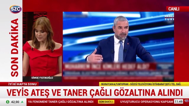 Veyis Ateş ve Taner Çağlı gözaltına alındı