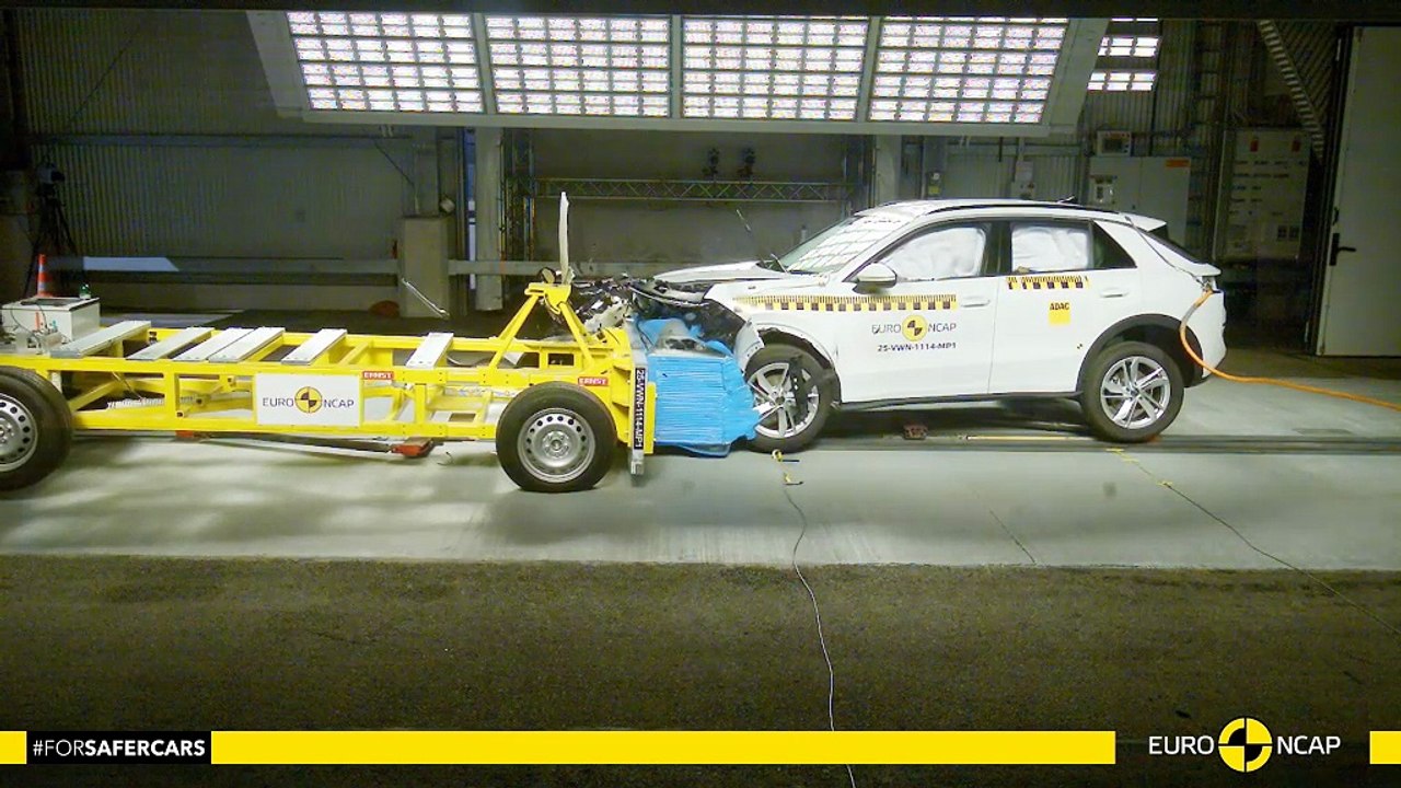 Le SUV compact Volkswagen T-Roc obtient cinq étoiles aux crash-tests Euro NCAP 2025