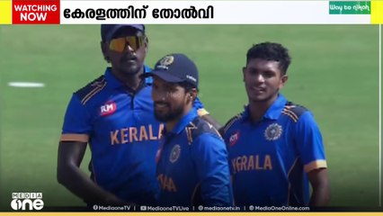 വിജയ് ഹസാരെ ട്രോഫിയിൽ കേരളത്തിന് തോൽവി