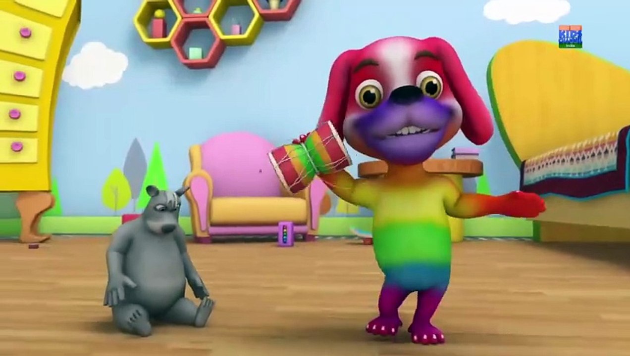 Kalu Madari Aaya _ Hindi Poem for Kids _ Kids Channel India _ Hindi Nursery Rhymes _ Bal Geet Hindi