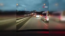 İstanbul'da eli silahlı düğün konvoycusu trafik teröristi dehşet saçtı!