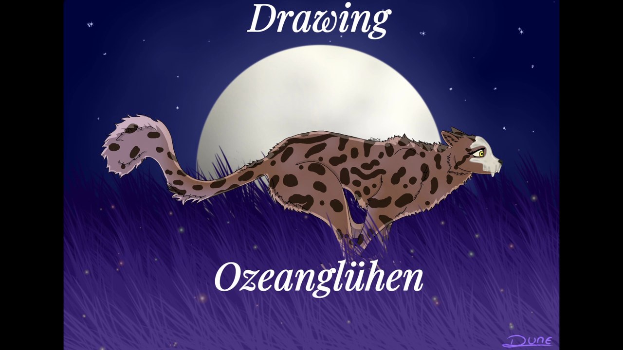 Zeichnung von Ozeanglühen