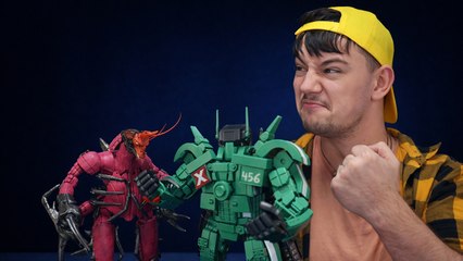 🤯 LEGO TRANSFORMERS vs REAL DIY TRANSFORMERS! Movieverse WAR Begins 💥