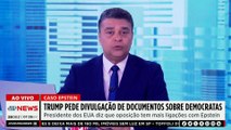 Trump pede divulgação de democratas ligados a Epstein