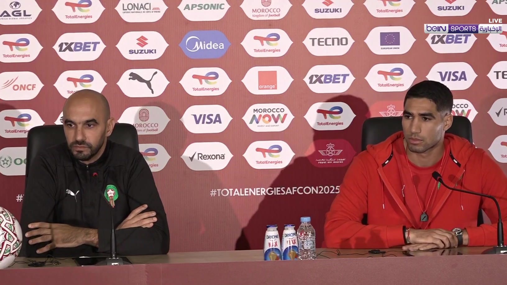 المؤتمر الصحفي لمنتخب المغرب قبل مواجهة زامبيا